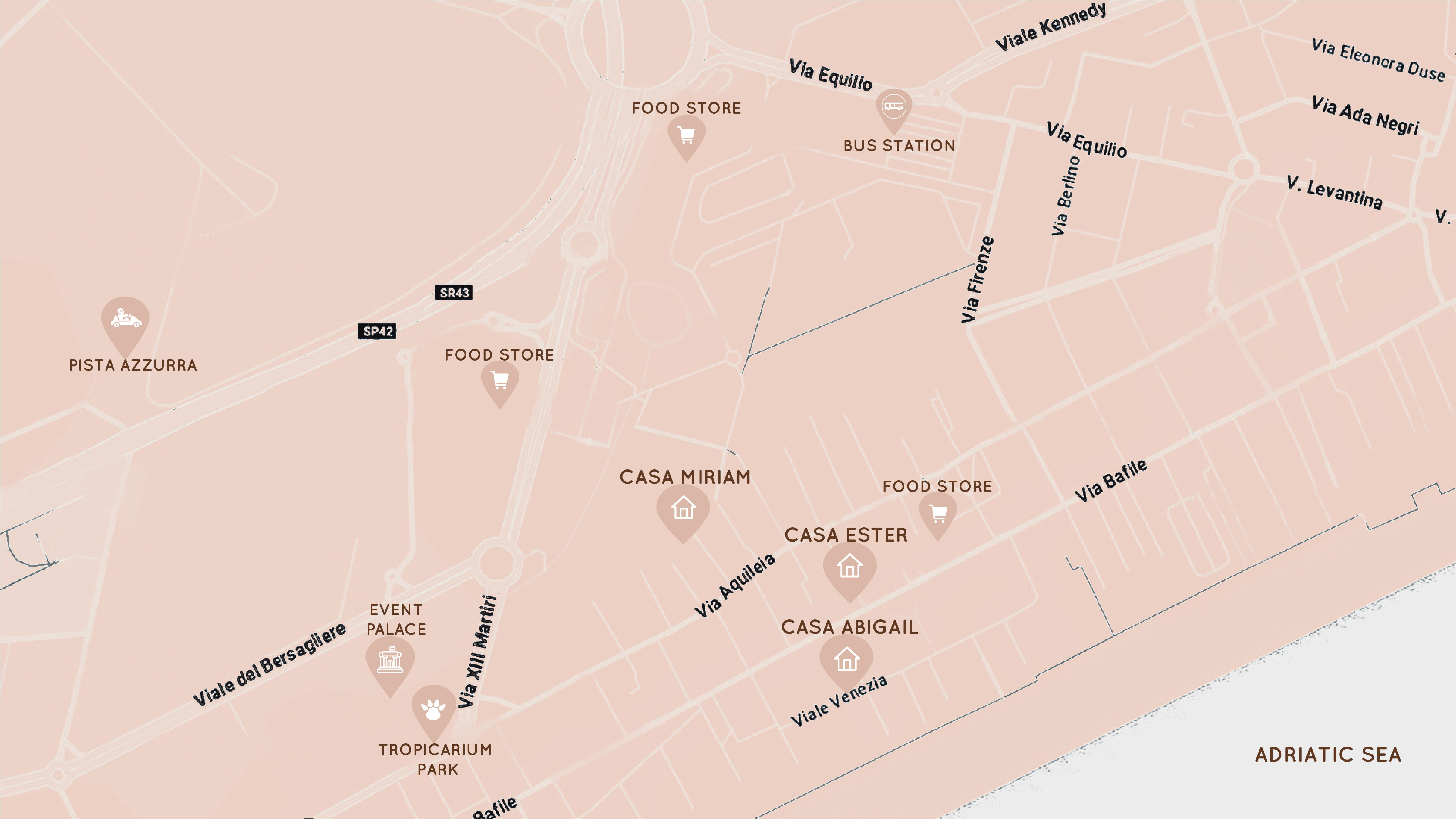 maps dainese apartments